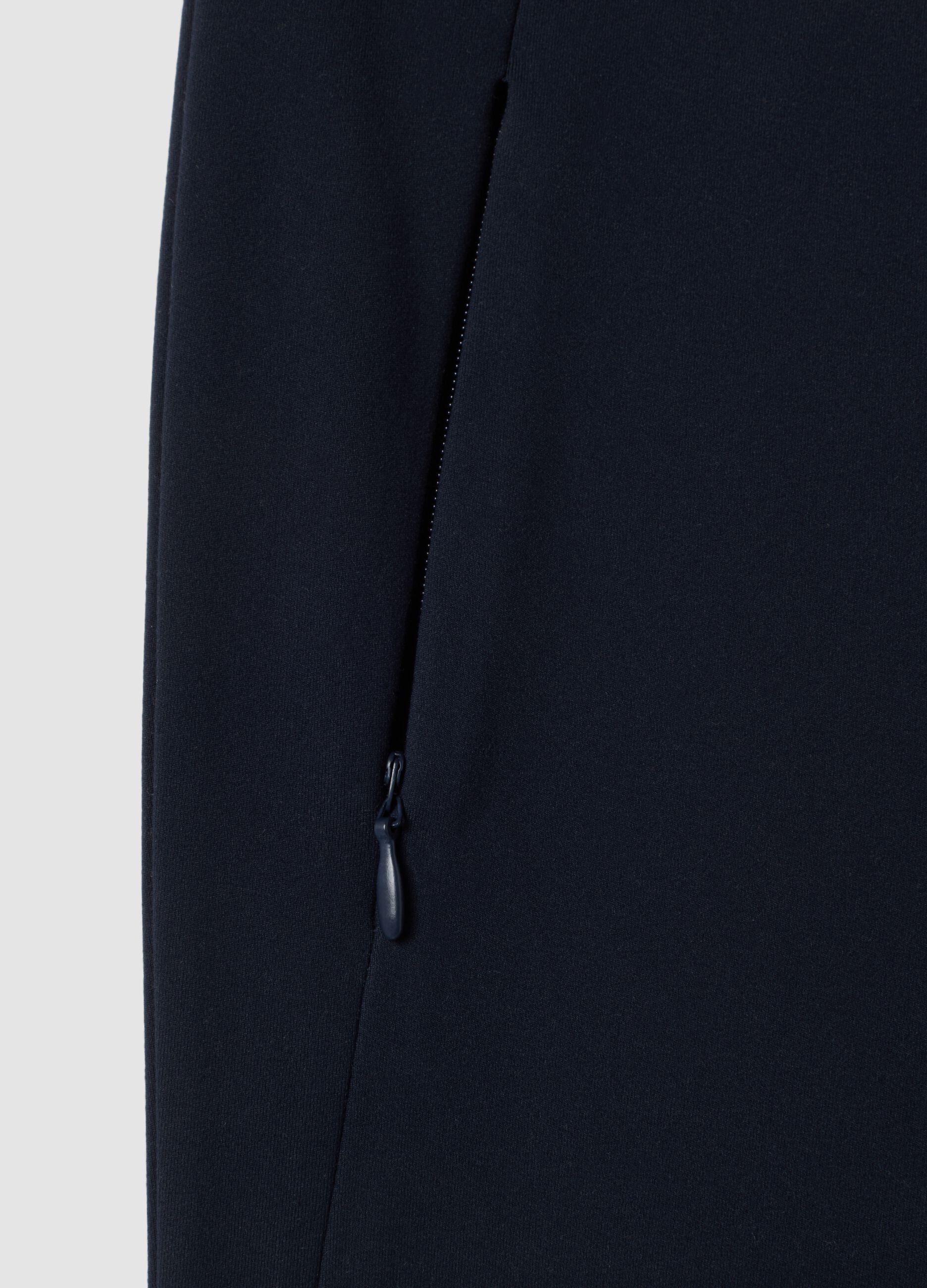 Blue stretch-fabric leggings ALTAVIA STUDIO
