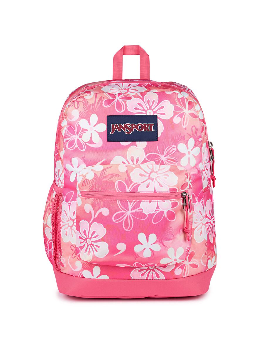 Unisex Floral Pattern Cross Town Plus Backpack_0