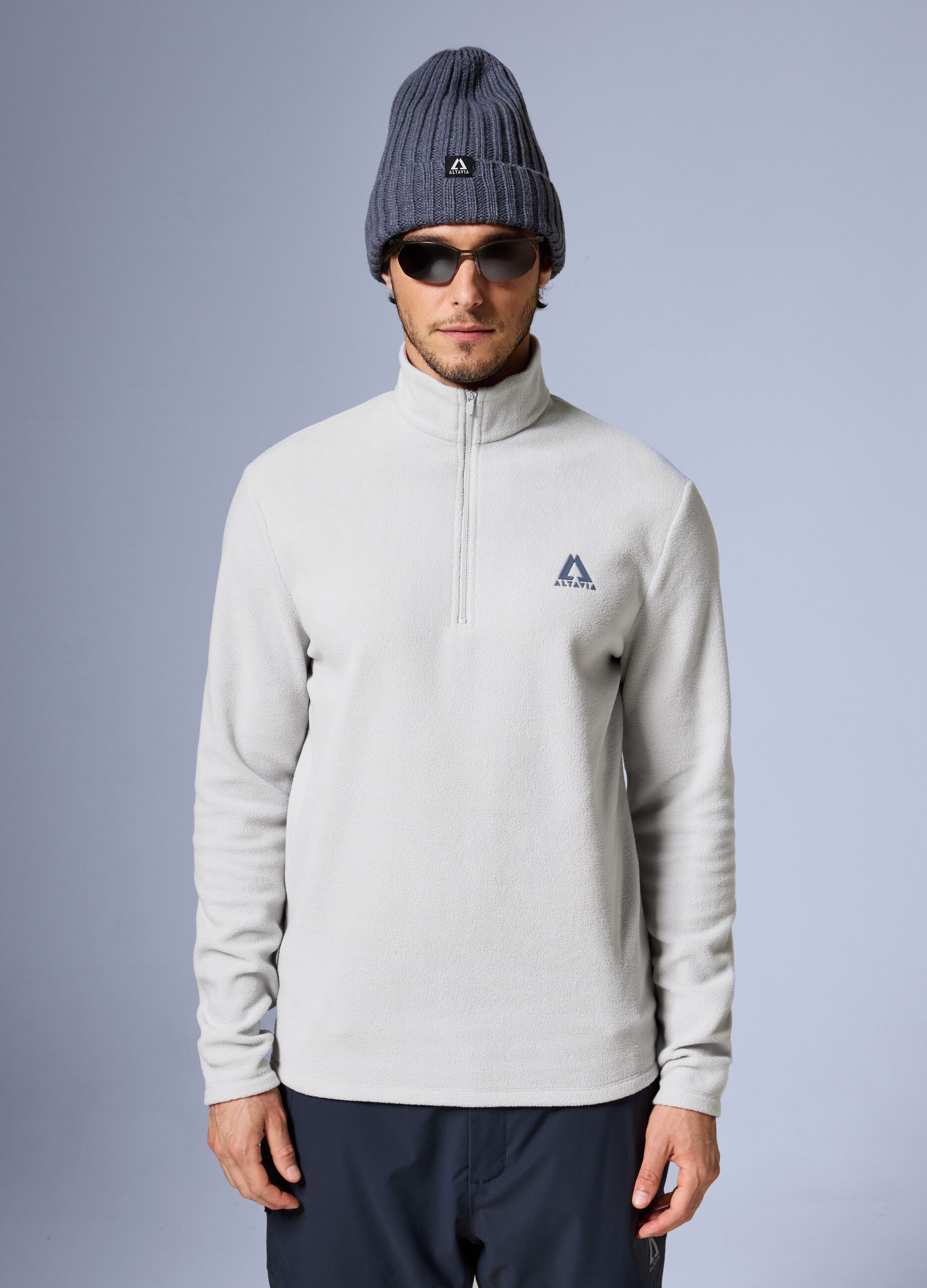 ALTAVIA Half-Zip Fleece With Deborah Compagnoni