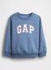 Blue Crew Neck Sweatshirt_0