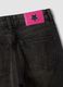 Black balloon-fit jeans in a cotton, viscose, lyocell and wool blend_1