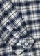 White checked shirt in pure cotton flannel_3