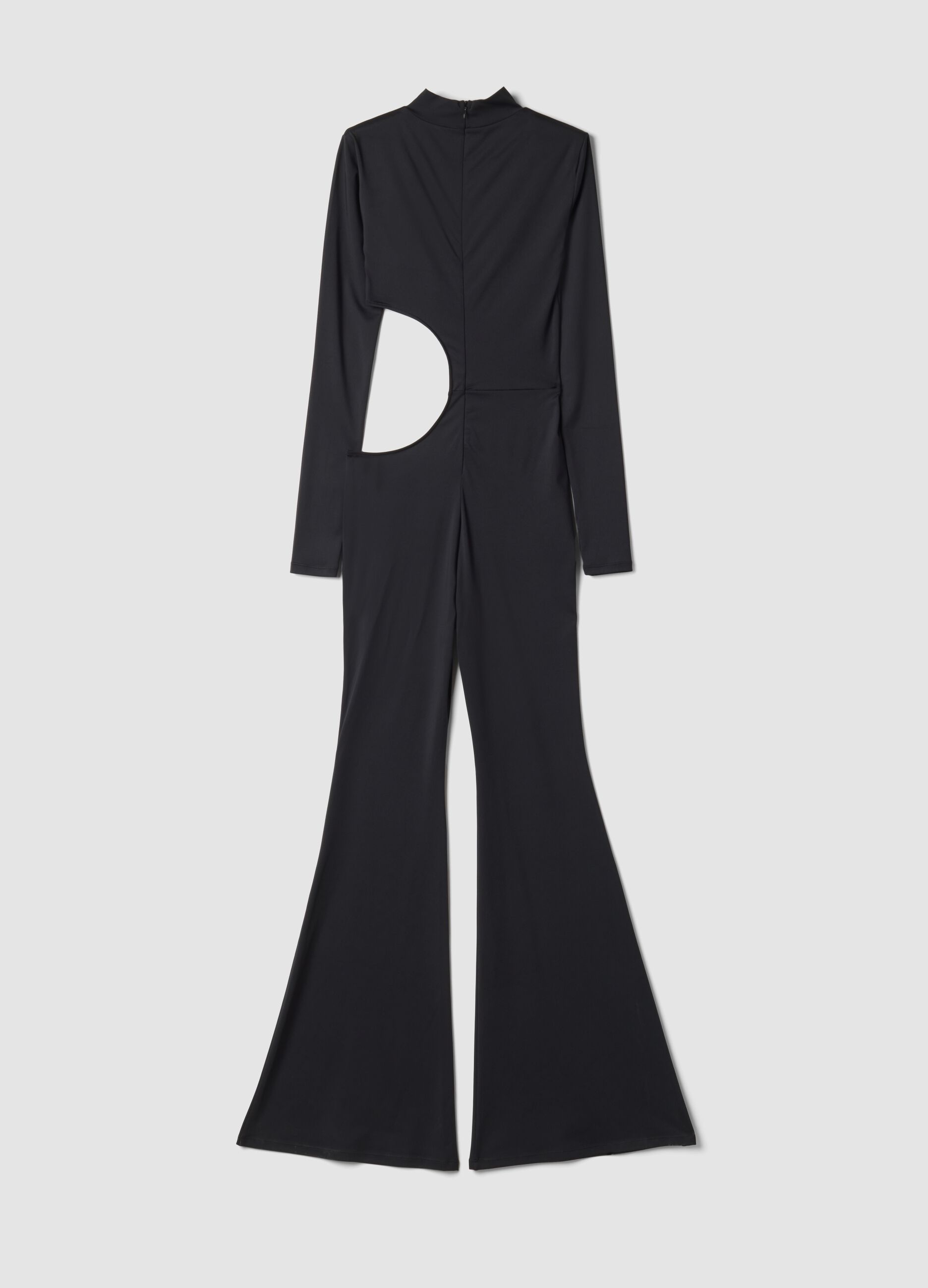 Cut-Out Bodysuit Black