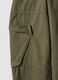 Girls&rsquo; green pure cotton straight-fit cargo trousers_4