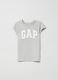 Cotton T-shirt with logo print_0