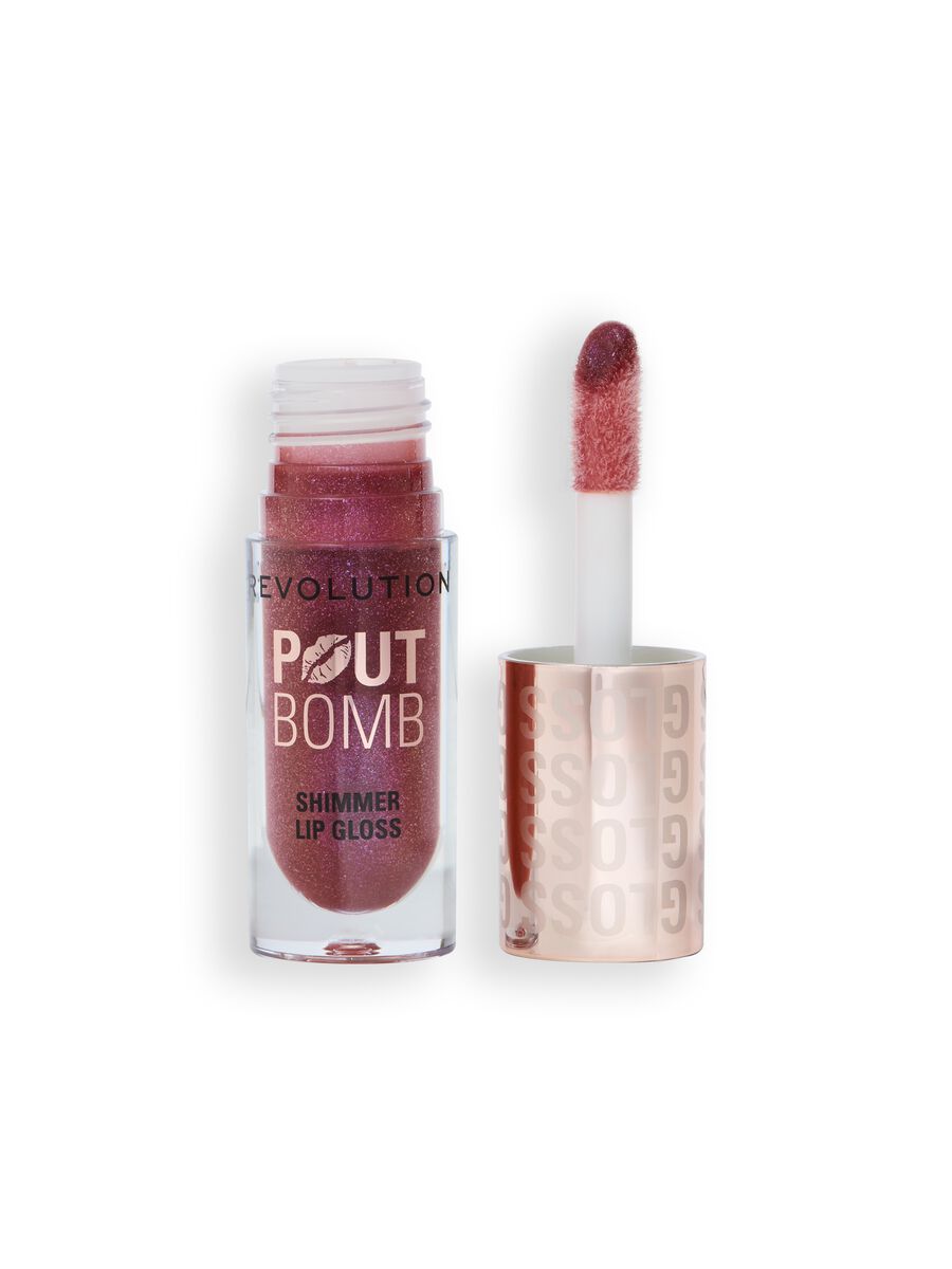 Revolution Pout Bomb Berry Lustre Shimmer Gloss_1