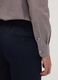 Brown striped cotton-blend button-down collar easy-iron regular-fit shirt_2