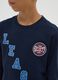 Blue regular fit boys' pure cotton jumper_1