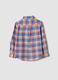 Multicolour pure cotton checked Oxford shirt, regular fit_5