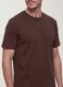 تي شيرت The Iconic Tee بني من قطن خالص بأكمام قصيرة وقصّة Regular_2