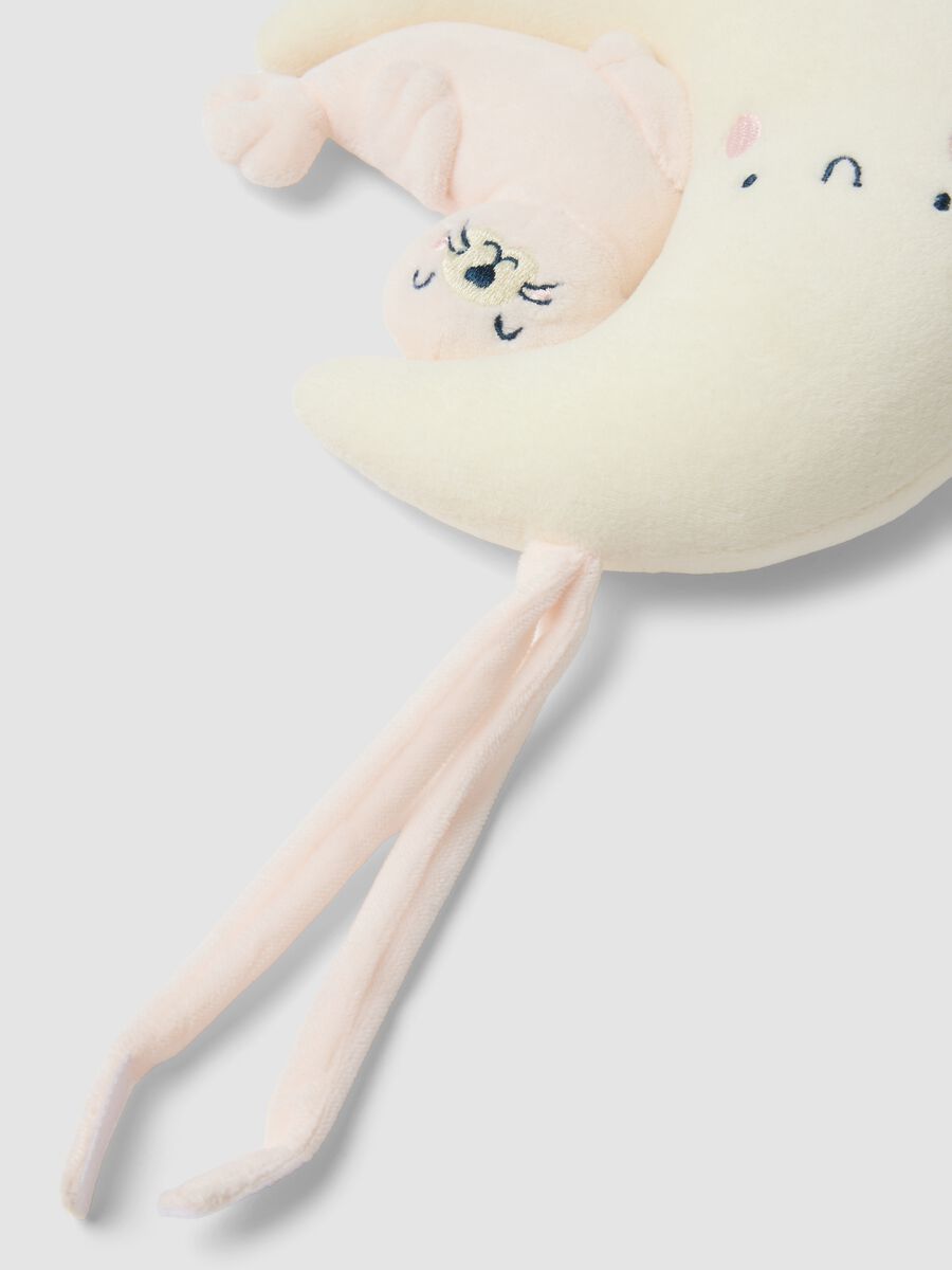 Carillon rosa a luna con peluche_2