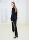 Faux Suede Formal Slim-Fit Trousers_1
