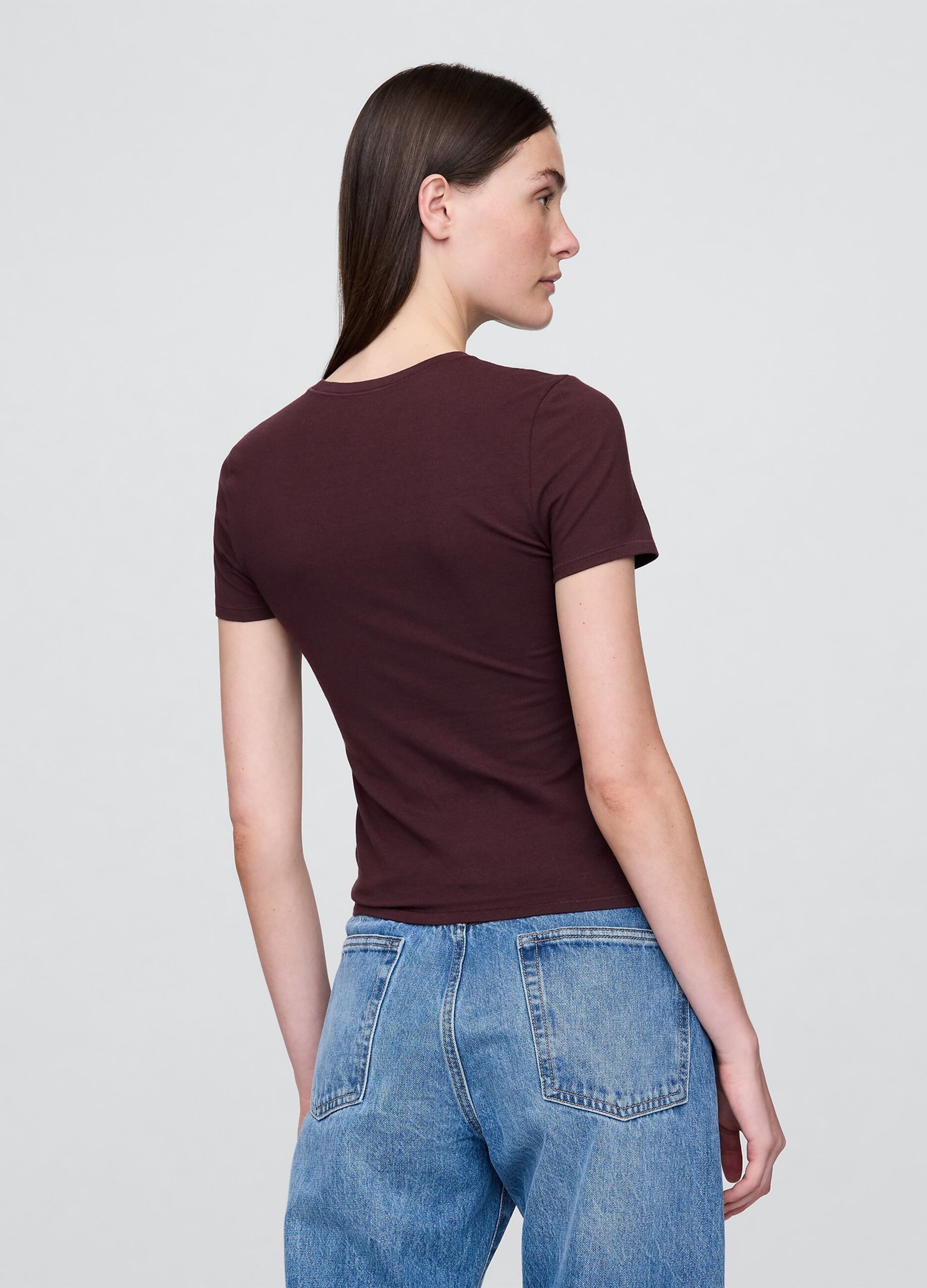 Purple Stretch Short Sleeve T-shirt