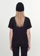 Black oversized-fit pure cotton short-sleeve T-shirt_2