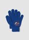 Blue gloves with MARVEL Spider-Man print_0