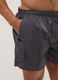 Grey swim shorts with elasticated waistband_3