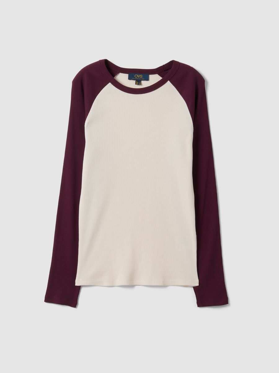 White long-sleeve pure cotton T-shirt_4