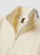 White stretch top with Henley collar_1