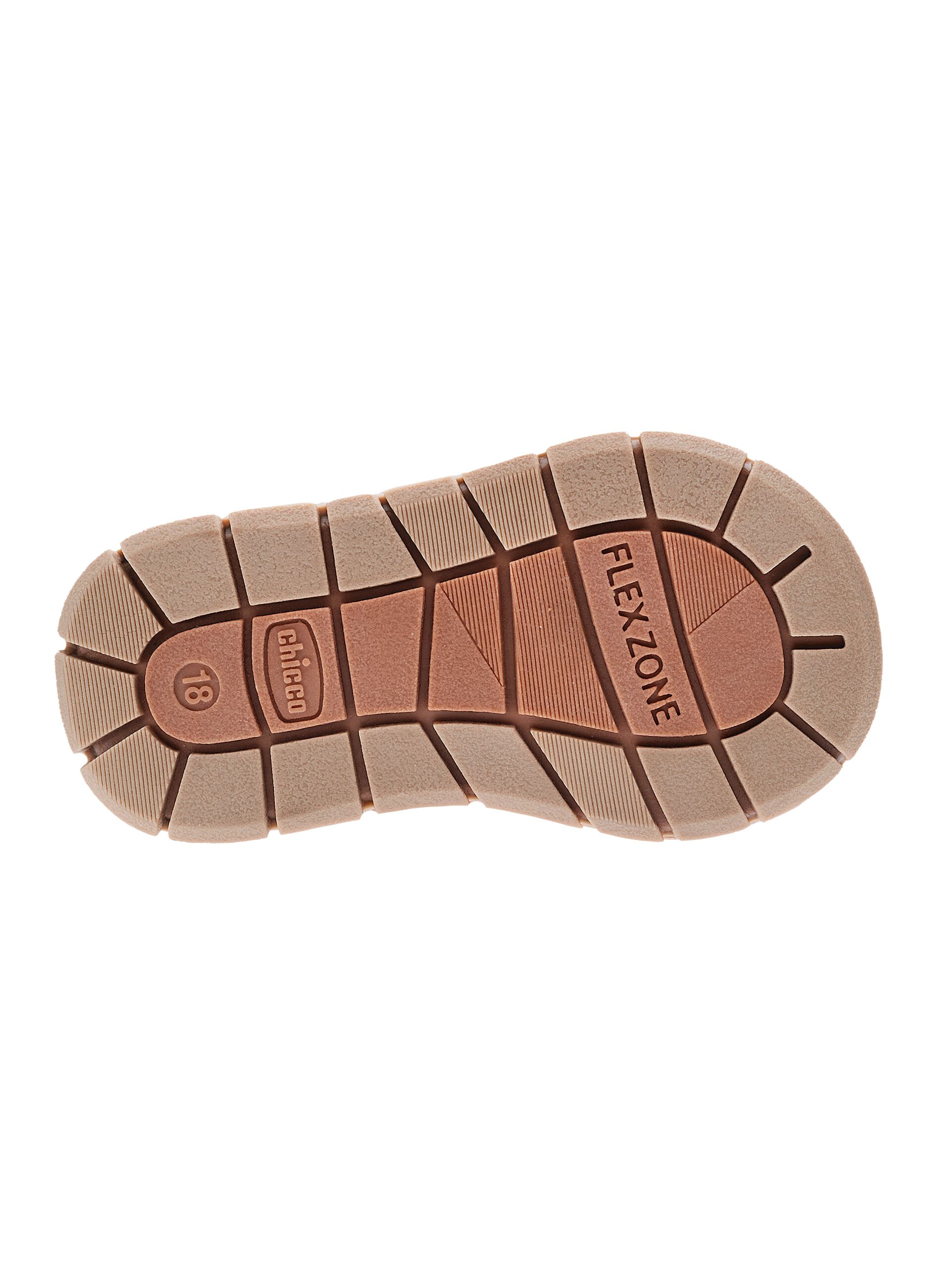 Brown shoes for children