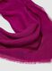 Pink scarf in a viscose and wool blend_2