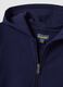 Blue pure cotton hooded sweatshirt_2