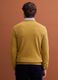 Yellow pure lambswool crew-neck jumper, regular fit_3