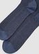 Long denim socks in stretch cotton_1