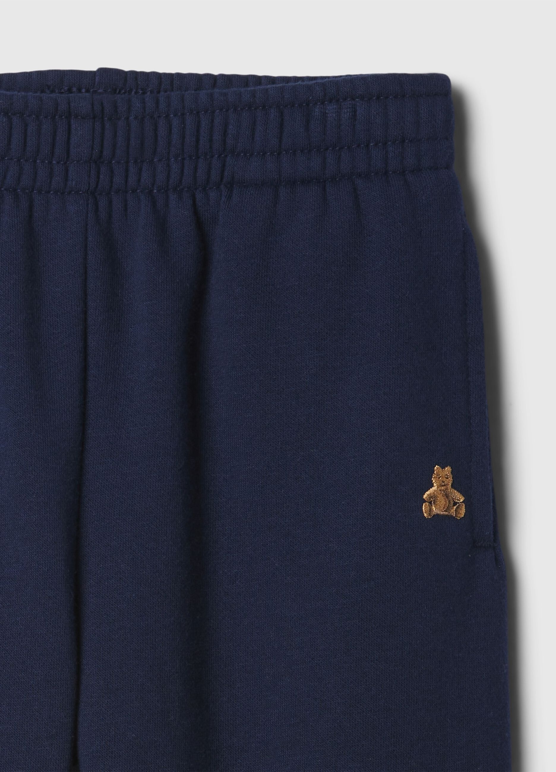 Children's Blue Trousers in Cotton and Polyester