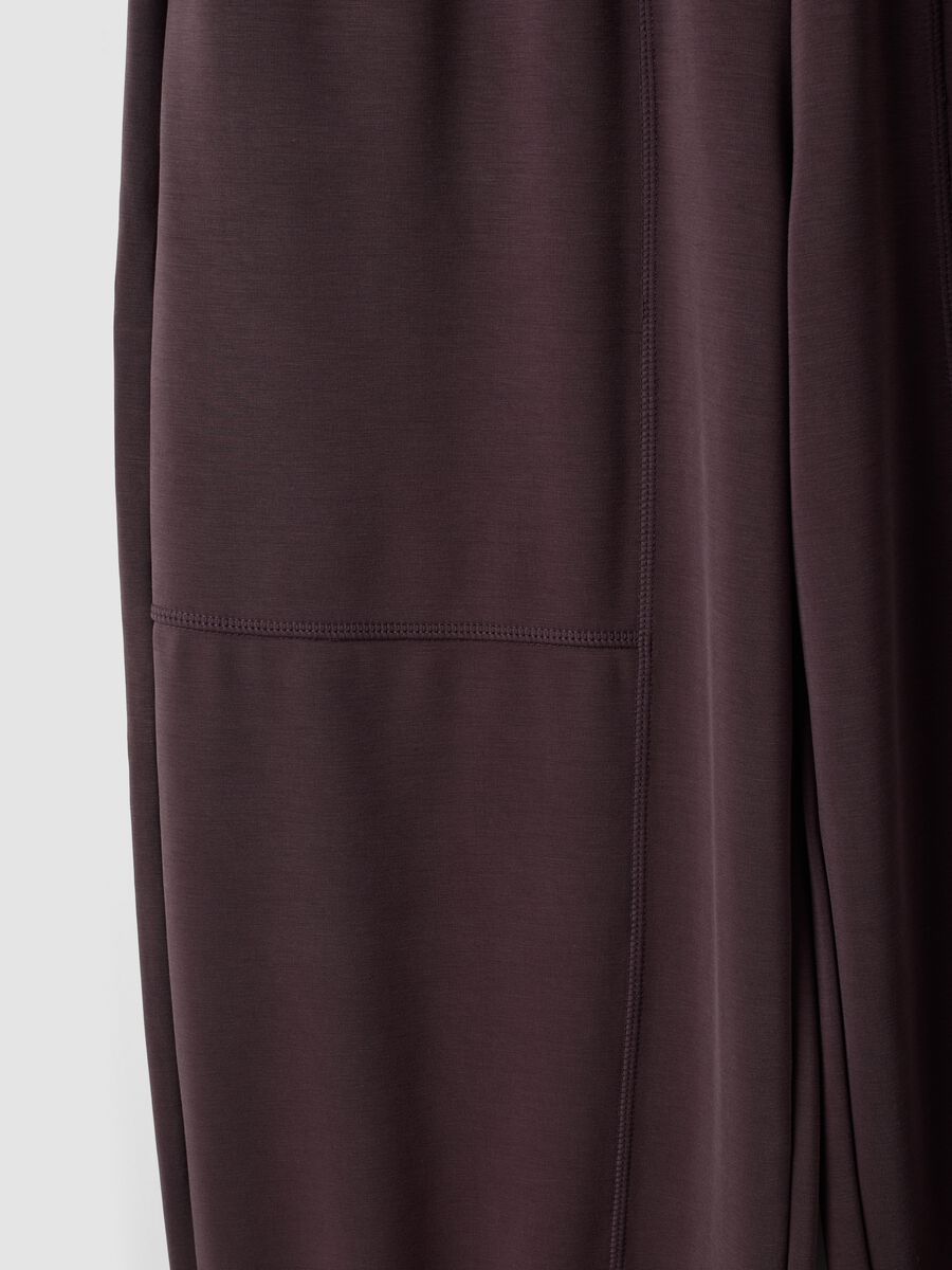 Purple soft-touch jogging bottoms ALTAVIA STUDIO_8