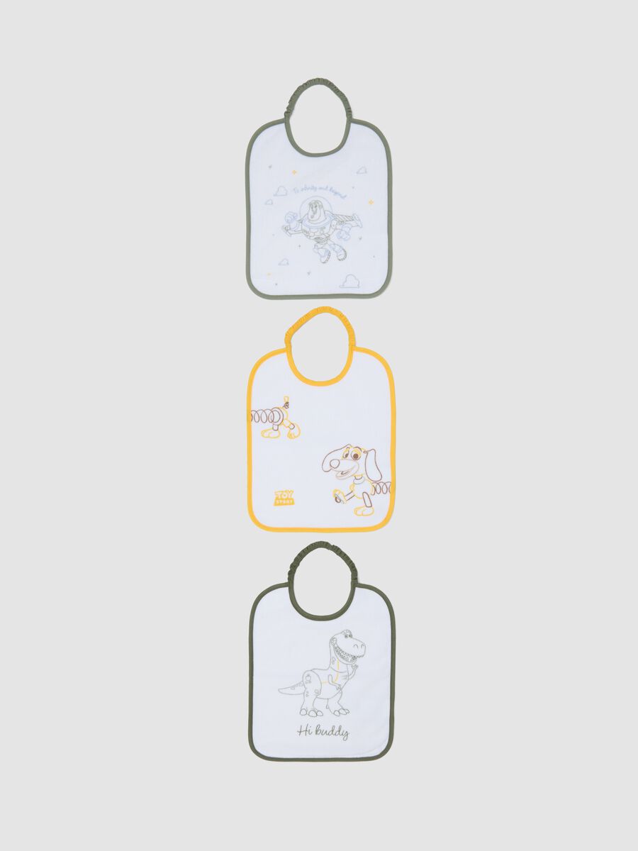 3-pack of Toy Story organic cotton blend bibs_0