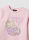 Pastel pink pure organic cotton pyjamas with kitten_2
