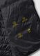 Black Ultralight padded gilet with zip_1