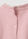 Pink stretch cotton sweatshirt and leggings set for girls_2