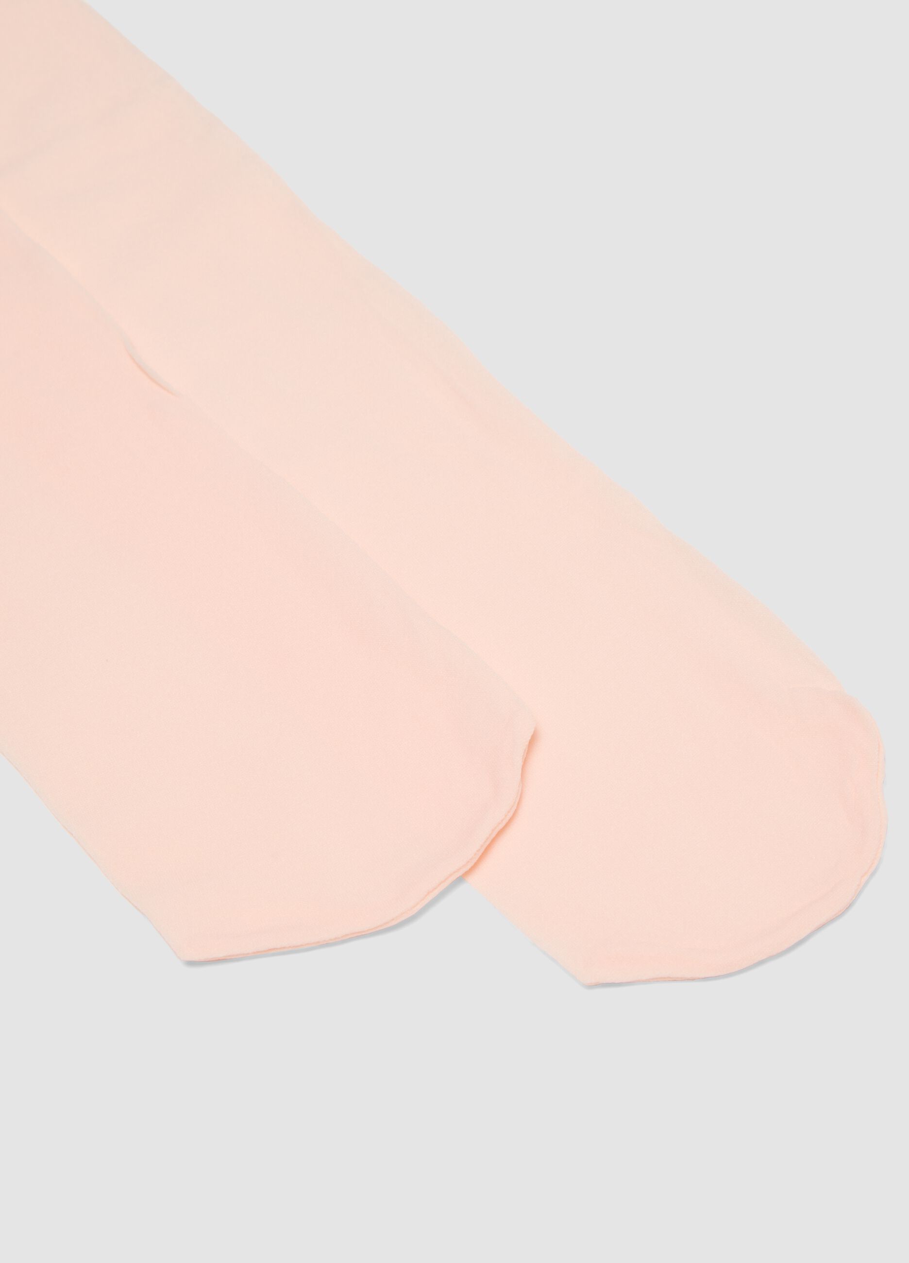 Bipack di collant bianchi in tessuto elasticizzato