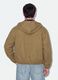 Giacca beige con cappuccio in puro cotone over fit_3