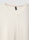 White pure organic cotton pyjamas with crew neck, regular fit_2
