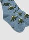 Tripack di calze lunghe verdi e blu in cotone organico elasticizzato_2
