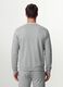 Grey crew-neck sweatshirt in cotton blend, regular fit_2