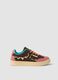 Multicolour trainers with contrast details_0