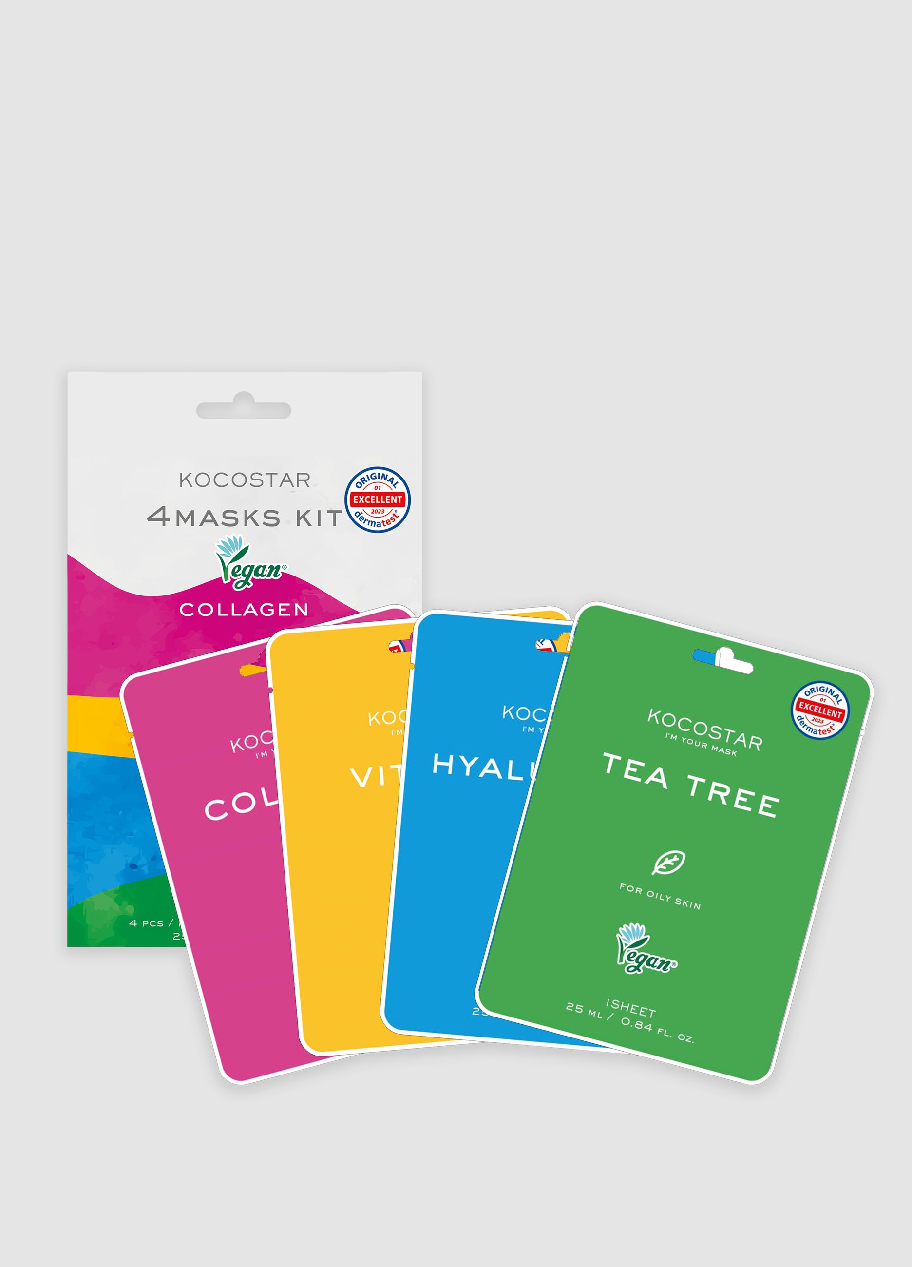 4-Piece Mask Kit - Korean Skincare