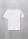 Fitted White Logo T-shirt_5