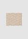 Beige stretch-cotton animal print scarf for girls_1