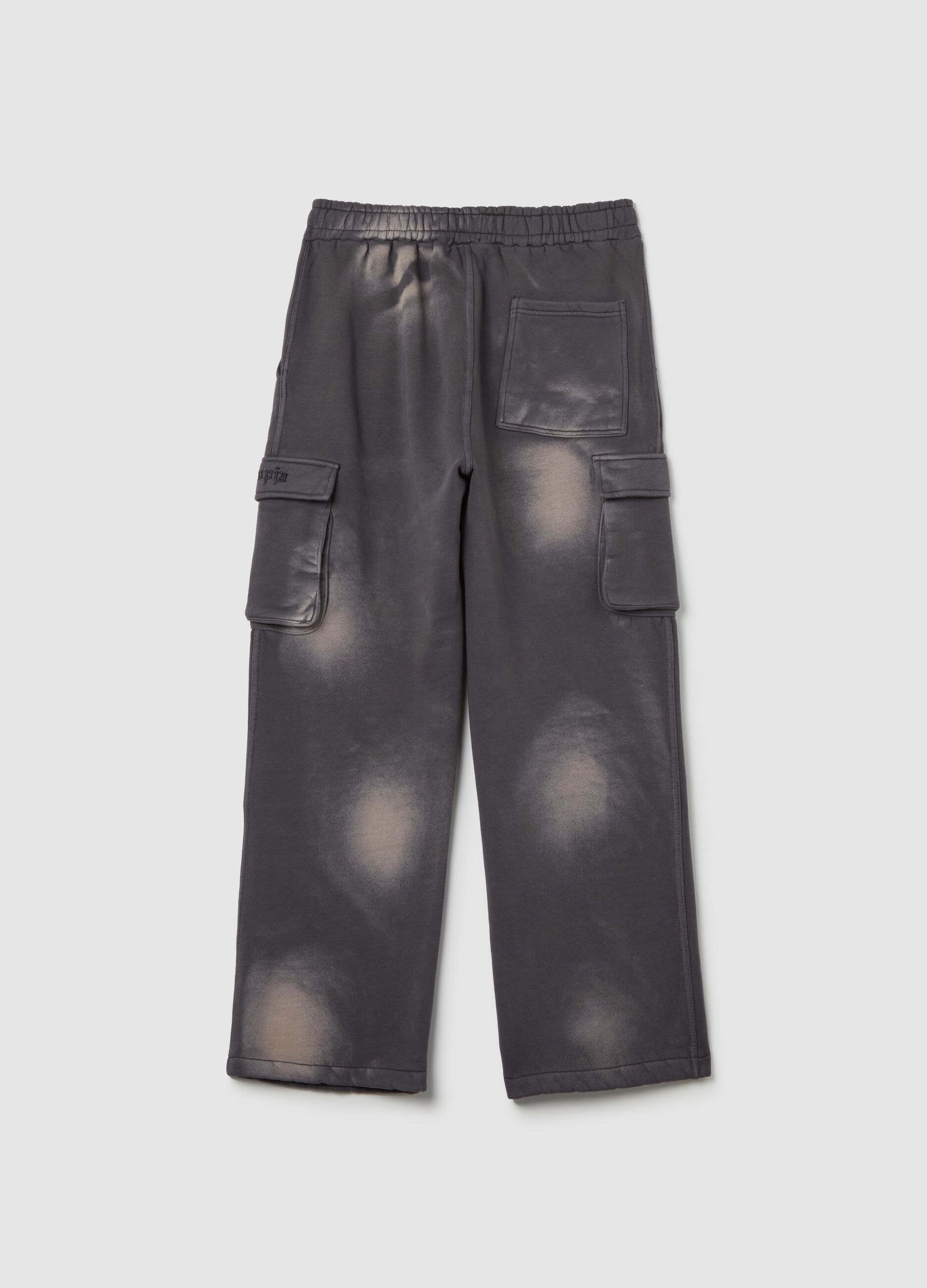 Cargo Sweatpants Vintage Grey & Sand dye