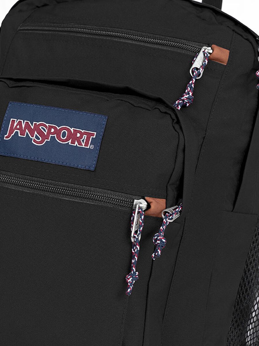 Unisex Black Cool Student Backpack_4