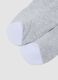 3-pack of white and grey ankle sports socks in stretch organic cotton_2