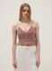 Multicolour striped pure cotton slim fit tank top_2