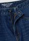 Regular tapered pure cotton denim jeans_6