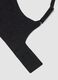 Black stretch-fabric bra with removable cups_5