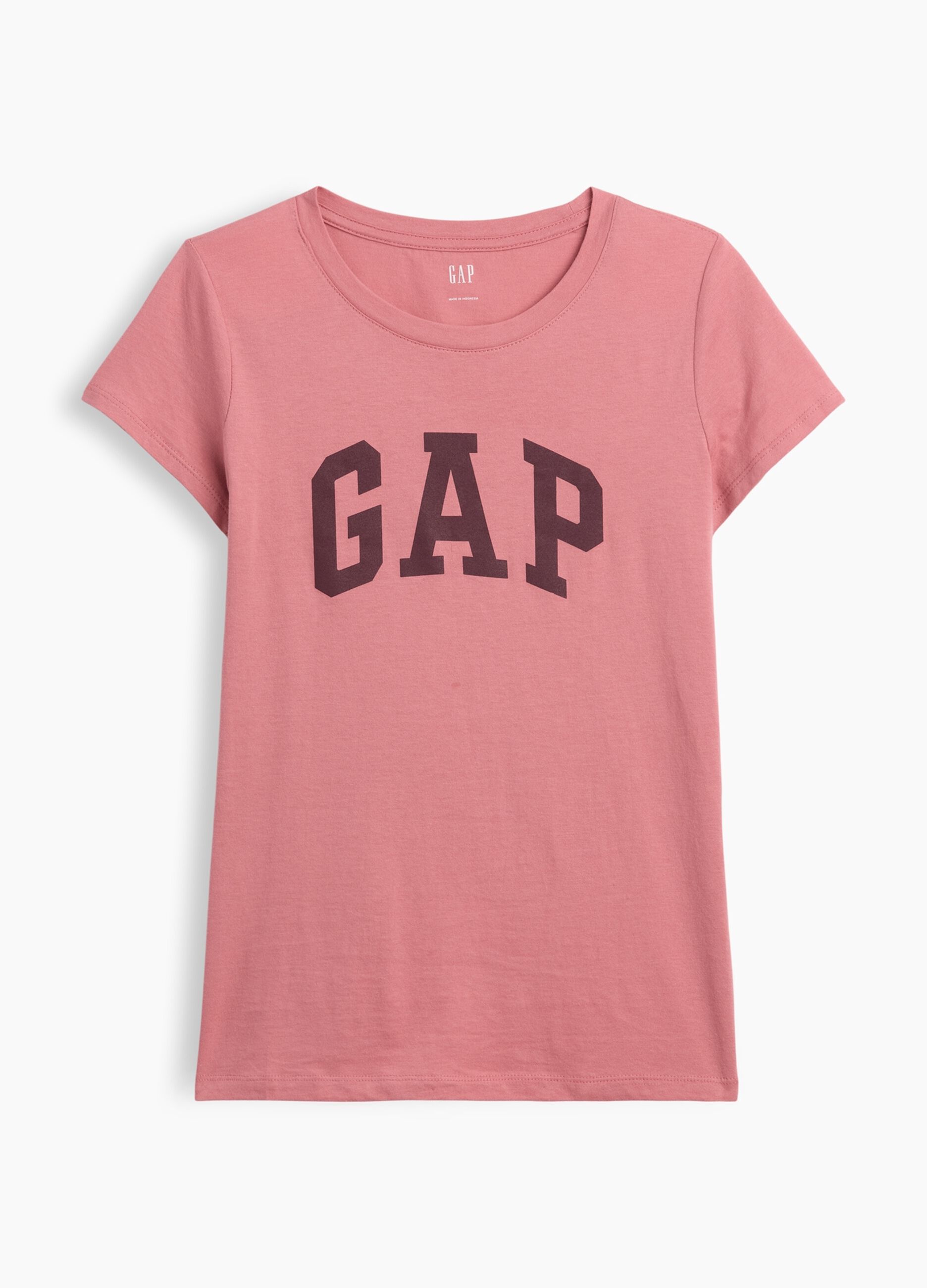 Pink pure cotton GAP logo T-shirt