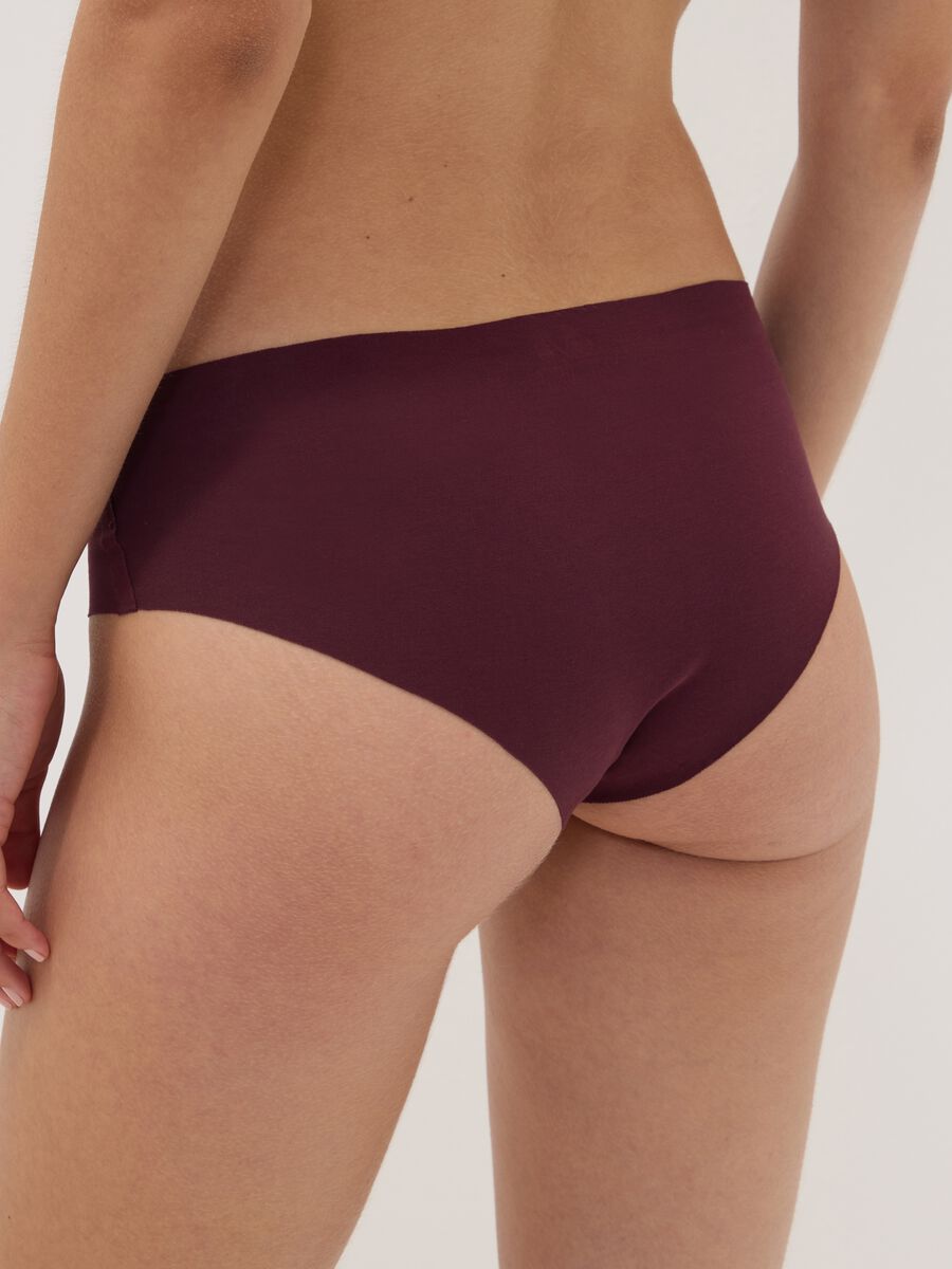 Purple organic stretch cotton hipster briefs_3